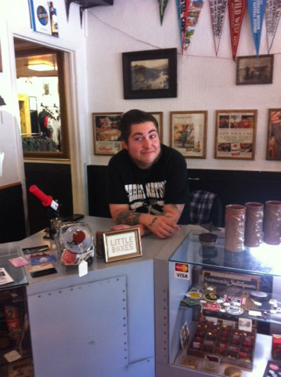 Jimmy, owner of Little Boxes Vintage