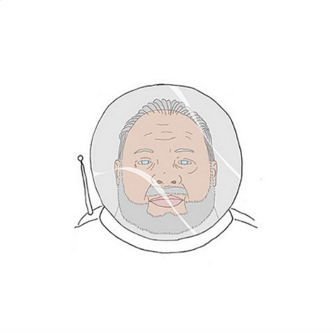 a is for astronaut. #illustration #art #drawing